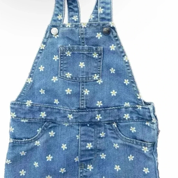 The Children’s Place Daisy Overall Denim Dress Size 3T - Picture 5 of 5